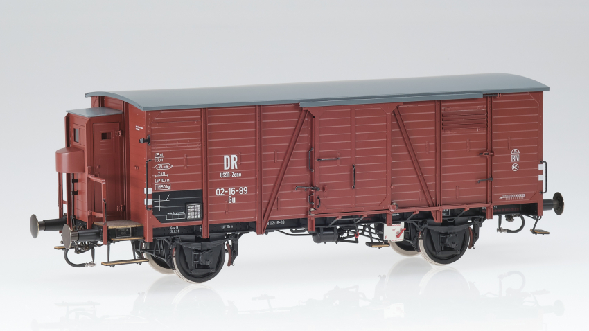 Dingler/ Lokladen "G90" DR Ep.IIIa gedeckter Güterwagen